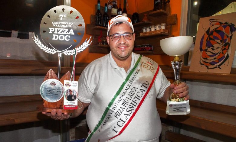 Photo of Francesco Mosca, campione italiano di pizza